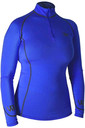 2022 Woof Wear Womens Performance Riding Shirt & Close Contact Saddle Cloth Bundle - Electric Blue